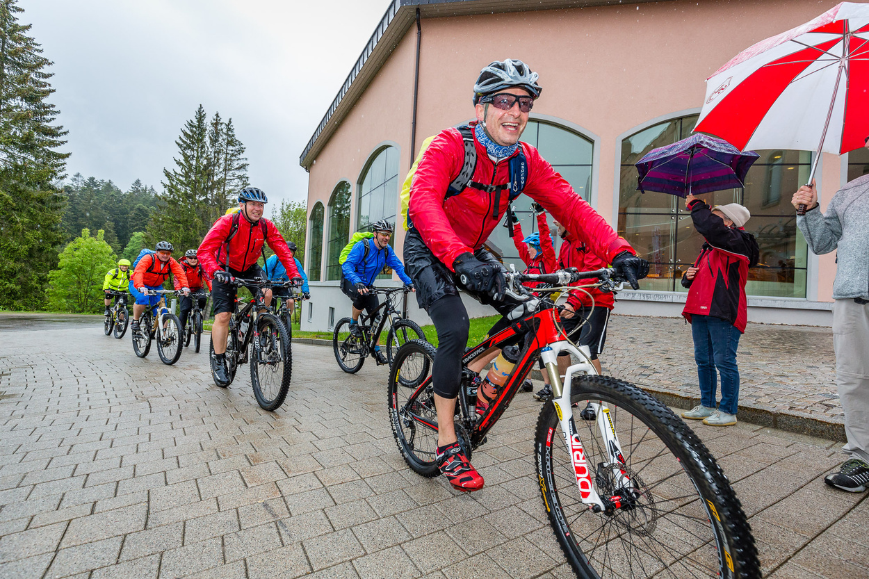 Freude bei der Tour de Zäpfle