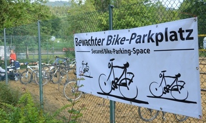 Bike-Parkplatz